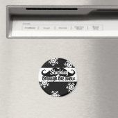 雪の中を歩き回ること マグネット (インサイチュ (食洗機))