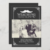 雪の中を歩く |クリスマス シーズンカード (正面/裏面)