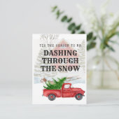 雪の中を駆ける季節です シーズンカード (スタンド正面)