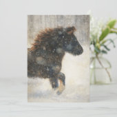 雪の中を駆ける シーズンカード (スタンド正面)