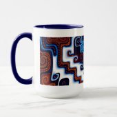 雪の中庭 マグカップ (左)