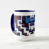 雪の中庭 マグカップ (正面左)