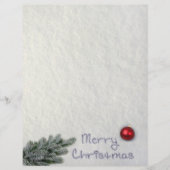 雪の中書の聖降誕祭 (正面)