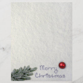 雪の中書の聖降誕祭