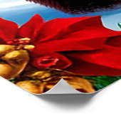 雪の乙女魅惑的な冬のシーン ポスター (角)