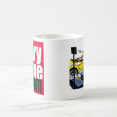 雪の人のコンバーチブル コーヒーマグカップ (中央)