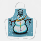 雪の人 エプロン (正面)