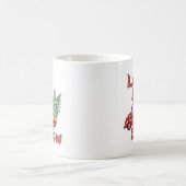 雪の休日にしよう コーヒーマグカップ (中央)