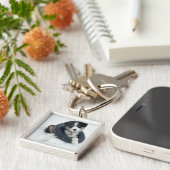 雪の内部管 キーホルダー (側面)