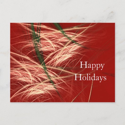 雪の円錐形 シーズンポストカード (正面)