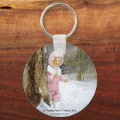 雪の冒険 キーホルダー (正面)