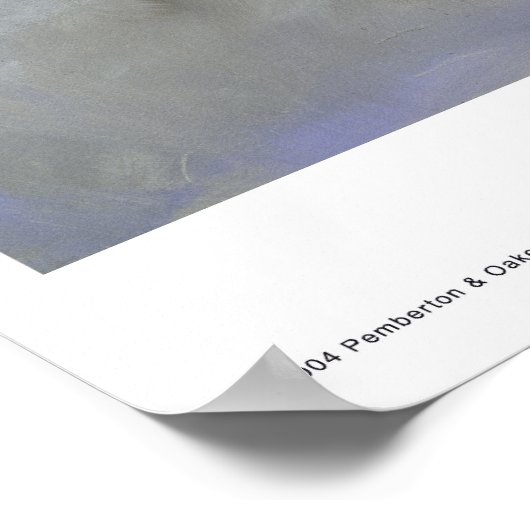 雪の冒険 ポスター (角)