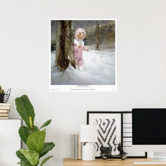 雪の冒険 ポスター (ホームオフィス)