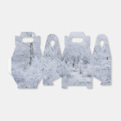 雪の冬のシーン フェイバーボックス (折り畳みなし)