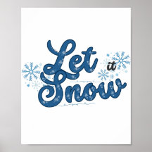 雪の冬のポスター