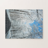 雪の冬の不思議の国 ジグソーパズル (横)