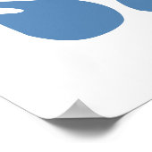 雪の冬の休日にする ポスター (角)