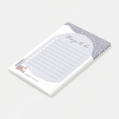 雪の冬の村パーソナライズされた一覧へ ポストイット (アングル)