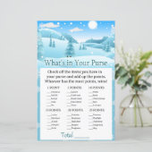 雪の冬の森あなたの財布のゲームの中に何 (スタンド正面)