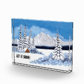 雪の冬 フォトブロック (右)
