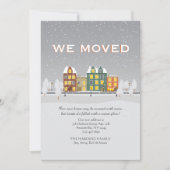 雪の動く発表 案内状 (正面)