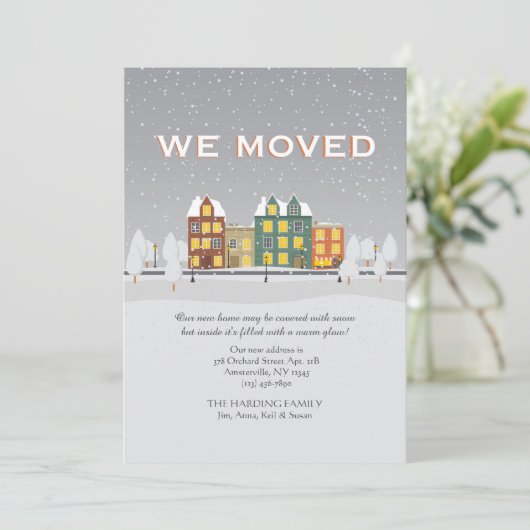 雪の動く発表 案内状 (スタンド正面)