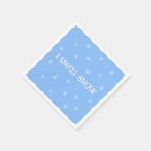 雪の匂いがする スタンダードカクテルナプキン (角)