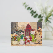 雪の友人 ポストカード (スタンド正面)