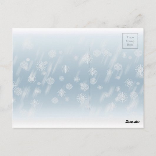 雪の友 ポストカード (裏面)