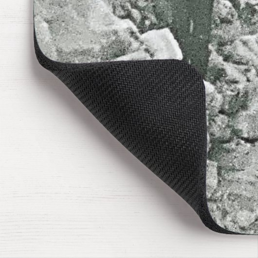 雪の口 マウスパッド (コーナー)