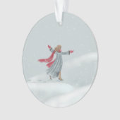 雪の喜びのオーナメント オーナメント (正面)