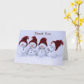 雪の四重奏 カード (黄色い花)