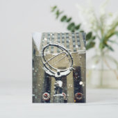 雪の地図 ポストカード (スタンド正面)