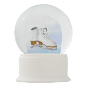 雪の地球はアイススケートします スノーグローブ (裏面)