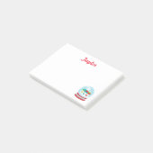 雪の地球冬 ポストイット (アングル)