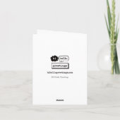 雪の地球温暖化（小） シーズンカード (裏面)