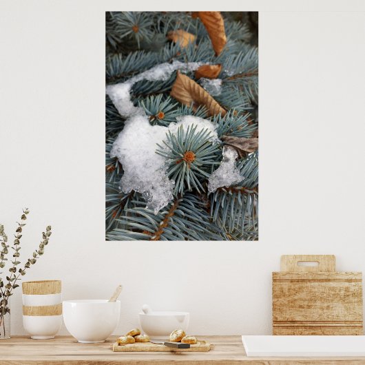 雪の塊 ポスター (キッチン)