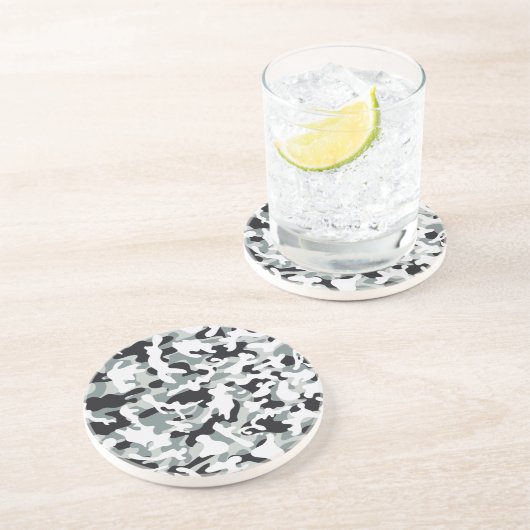 雪の塵カモフラージュ コースター (側面)