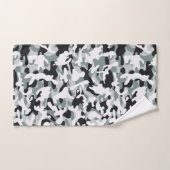 雪の塵カモフラージュ バスタオルセット (ハンドタオル)