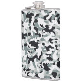 雪の塵カモフラージュ フラスク (左)