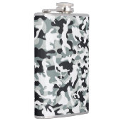 雪の塵カモフラージュ フラスク (右)