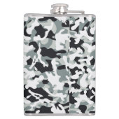 雪の塵カモフラージュ フラスク (裏面)