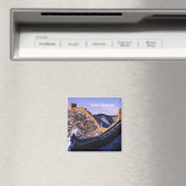 雪の壁素晴らし中国 マグネット (インサイチュ (食洗機))