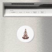 雪の多いクリスマスツリー マグネット (インサイチュ (食洗機))