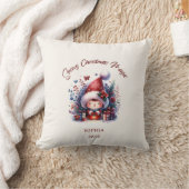 雪の多いクリスマス魔法 クッション (ブランケット)