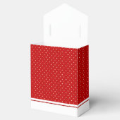 雪の多いコテージメリークリスマスサンタクロース フェイバーボックス (オープン)