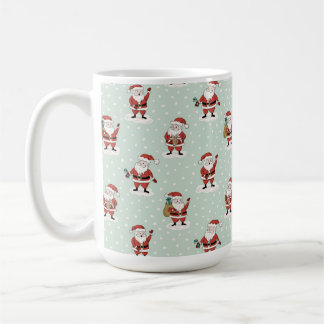 雪の多いサンタクリスマス コーヒーマグカップ
