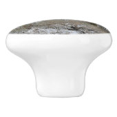 雪の多いシエラネバダ山脈をドライブする セラミックノブ (側面)