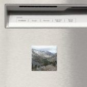 雪の多いシエラネバダ山脈をドライブする マグネット (インサイチュ (食洗機))