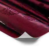 雪の多い冬のシーンを表示するウィンドウを開く ポスター (角)